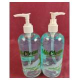 WeClean eucalyptus mint hand soap. 2-16.9 fl oz