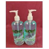 WeClean eucalyptus mint hand soap. 2-16.9 fl oz