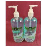 WeClean eucalyptus mint hand soap. 2-16.9 fl oz