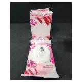 6 packs floral rain feminine wipes
