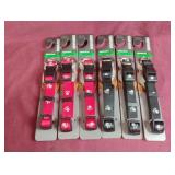 Medium adjustable dog collars. 6 total