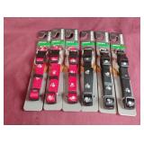 Medium adjustable dog collars. 6 total