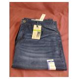 Terra & Sky straight leg. 18W blue jeans