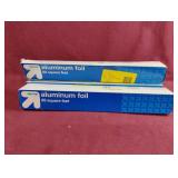 Aluminum foil. 3-85 sq ft rolls