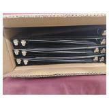 0.5" economy view binder. 12 total