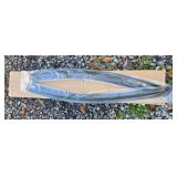2 new self adhesive vent car window shades
