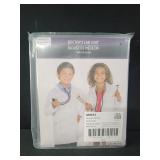 3 pack kids doctors lab coat child size medium