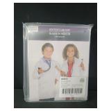 3 pack kids doctors lab coat child size medium