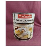 Chef-mate Country Sausage Gravy. 6 lb 9 oz. Exp