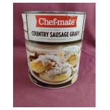 Chef-mate Country Sausage Gravy. 6 lb 9 oz. Exp