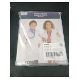 3 pack kids doctors lab coat child size medium