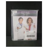 3 pack kids doctors lab coat child size medium