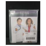 3 pack kids doctors lab coat child size medium