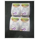 24 packs 8 ct metallic crayons