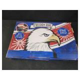 Freedom ring ring toss game set