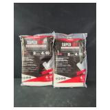 Two packs supertuff 4x10 dropcloths