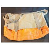 19x 14 Gap canvas messenger bag book bagTan and