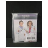 3 pack kids doctors lab coat child size medium
