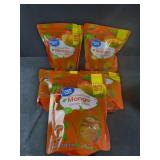 Five 1 lb bags dried mangos