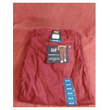 GAP 5 pocket pant size 38 x 30. Burgandy