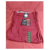 GAP 5 pocket pant size 40 x 32. Burgandy