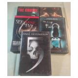 Scary DVDs including The Grudge and more....