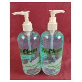 WeClean eucalyptus mint hand soap. 2-16.9 fl oz