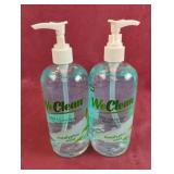WeClean eucalyptus mint hand soap. 2-16.9 fl oz