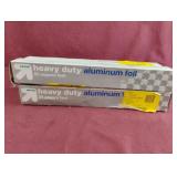 Heavy Duty aluminum foil. 4-55 sq ft rolls