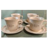 Vintage Pfaltzgraff "Remembrance" cups and