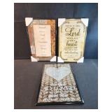 7x11 faith and friends wall decor new