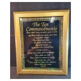 14x17 ten commandments wall decor