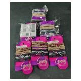 12 packs 8 ct ea elastic hair tie bracelets