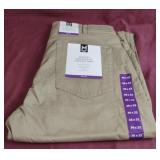 Mason Straight Fit 5 pocket pant. Khaki size 36 x