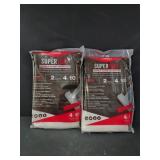 Two packs supertuff 4x10 dropcloths