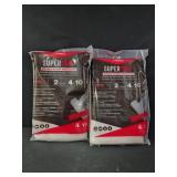 Two packs supertuff 4x10 dropcloths
