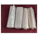 4-10 ct rolls. 64 gal trash bags