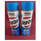 Easy-Off oven cleaner. 2-24 oz bottles