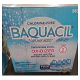 Chlorine-Free Baquacil swimming pool oxidizer.