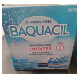 Chlorine-Free Baquacil swimming pool oxidizer.