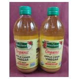 Organic Apple Cider Vinegar. 2-16 fl oz bottles