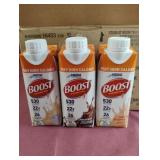 Boost Variety pack. Chocolate, Creamy Vanilla and