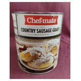 Chef-mate Country Sausage Gravy. 6 lb 9 oz. Exp
