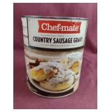 Chef-mate Country Sausage Gravy. 6 lb 9 oz. Exp