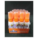 24 bottles of Elmers disappearing purple adhesive