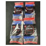 4 packs 12 ct each disposable razors