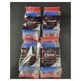 4 packs 12 ct each disposable razors