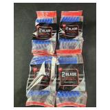 4 packs 12 ct each disposable razors