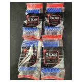 4 packs 12 ct each disposable razors