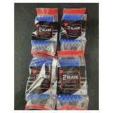 4 packs 12 ct each disposable razors